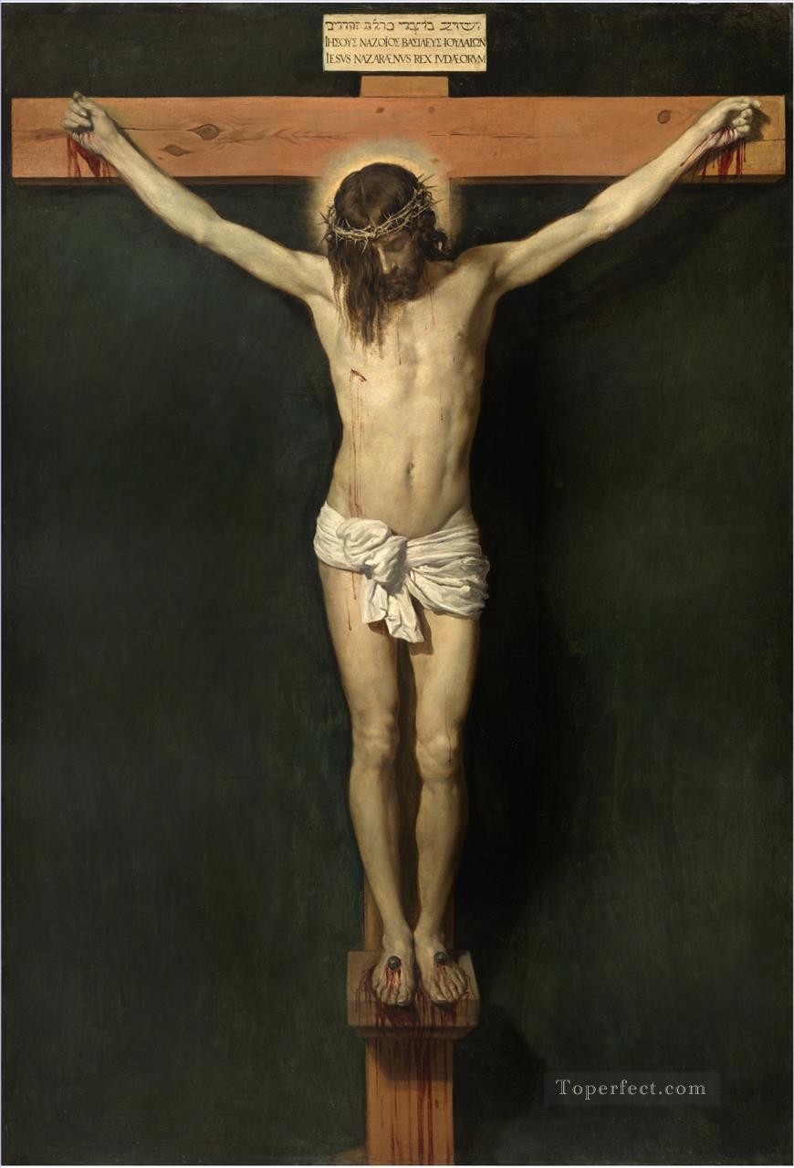 十字架上のキリスト ディエゴ・ベラスケス油絵